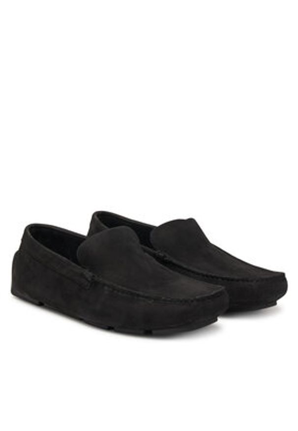 Calvin Klein Mokasyny Driver Nu W HM0HM01925 Czarny. Kolor: czarny. Materiał: skóra, nubuk