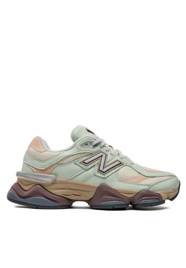 New Balance Sneakersy U9060GCA Zielony. Kolor: zielony. Materiał: skóra