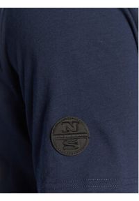 North Sails T-Shirt MASERATI 452311 Granatowy Regular Fit. Kolor: niebieski. Materiał: bawełna