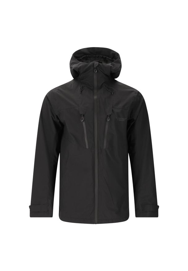 Kurtka przeciwdeszczowa męska Weather Report Harbor Rain-Tech W-PRO 15000. Kolor: czarny. Sport: turystyka piesza