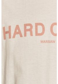Dash My Buttons - T-shirt Hard Candy. Okazja: na co dzień. Kolor: biały. Wzór: nadruk. Styl: casual #2