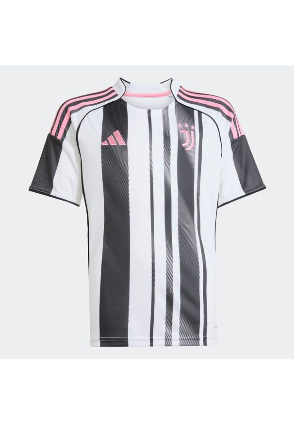 Adidas - Koszulka piłkarska dla dzieci ADIDAS Juventus 25/26. Wzór: haft. Sport: piłka nożna