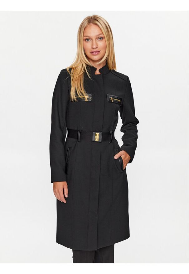 Marciano Guess Płaszcz przejściowy 2BGL02 8827Z Czarny Regular Fit. Kolor: czarny