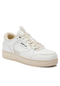 Replay Sneakersy GMZ3G.000.C0036L Biały. Kolor: biały. Materiał: skóra #2