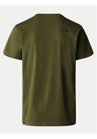 The North Face T-Shirt Simple Dome NF0A87NG Zielony Regular Fit. Kolor: zielony. Materiał: bawełna, syntetyk #3