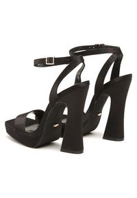 DeeZee Sandały LS5878-01 Czarny. Kolor: czarny. Materiał: materiał #4