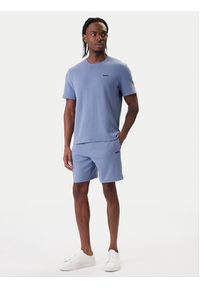 BOSS Szorty sportowe Waffle 50535884 Błękitny Regular Fit. Kolor: niebieski. Materiał: bawełna. Styl: sportowy #5