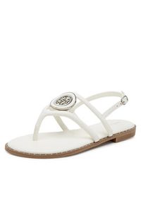 Nine West Sandały 123AL1754 Biały. Kolor: biały. Materiał: materiał, syntetyk #5