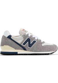 Buty unisex New Balance U996TE – szare. Kolor: szary. Materiał: syntetyk, materiał, zamsz, skóra. Szerokość cholewki: normalna. Model: New Balance 996