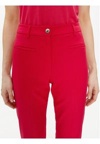 Morgan Spodnie materiałowe 241-PBERY.F Czerwony Slim Fit. Kolor: czerwony. Materiał: syntetyk #4
