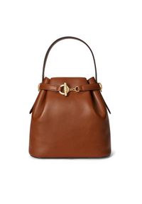 Lauren Ralph Lauren - LAUREN RALPH LAUREN Torebka 431982787002 Brązowy. Kolor: brązowy. Materiał: skórzane #1