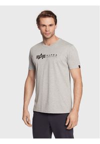 Alpha Industries Komplet 2 t-shirtów Alpha Label 118534 Kolorowy Regular Fit. Materiał: bawełna. Wzór: kolorowy #1