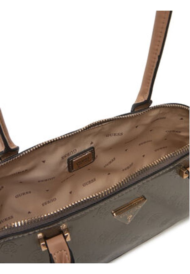 Guess Torebka HWTV94 96080 Srebrny. Kolor: srebrny. Materiał: skórzane