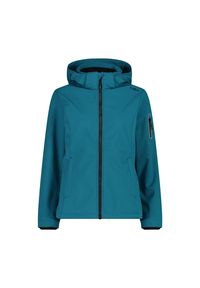 Kurtka damska turystyczna CMP 39A5006. Kolor: niebieski. Materiał: softshell. Sport: turystyka piesza #1