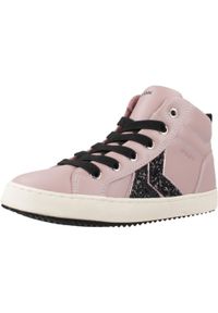 Geox - Buty GEOX J KALISPERA G. Rose. Kolor: różowy. Materiał: syntetyk, tkanina. Sport: turystyka piesza