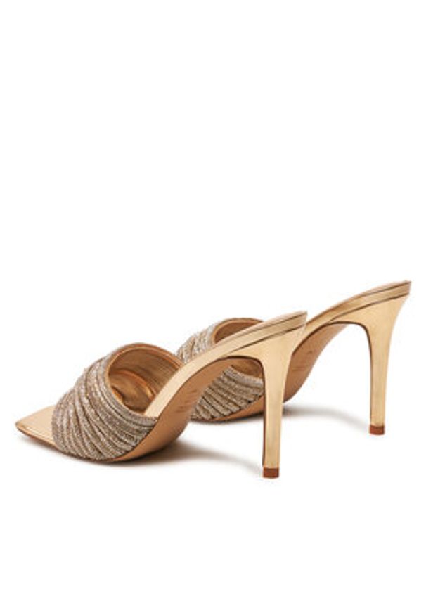 Aldo Klapki Marielle 13738915 Złoty. Kolor: złoty. Materiał: materiał