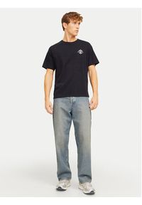 Jack & Jones T-Shirt Jackie 12271366 Czarny Relaxed Fit. Kolor: czarny. Materiał: bawełna #6