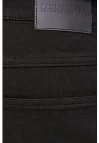 Lindbergh szorty jeansowe męskie kolor czarny. Kolor: czarny. Materiał: jeans #3