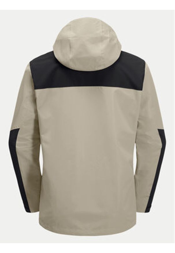 Jack Wolfskin Kurtka outdoor Jasper 2l 1108373 Szary Regular Fit. Kolor: szary. Materiał: syntetyk. Sport: outdoor