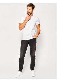 Lacoste Komplet 3 t-shirtów TH3451 Biały Regular Fit. Kolor: biały. Materiał: bawełna