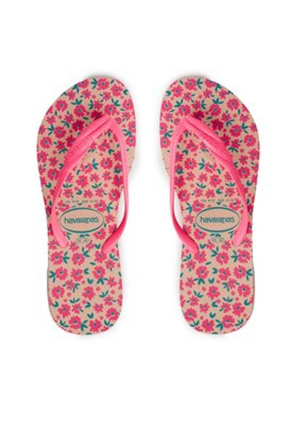 Havaianas Japonki 41445110076 Kolorowy. Materiał: syntetyk. Wzór: kolorowy