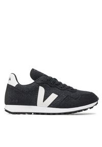 Veja Sneakersy Sdu rec Flannel RR041971B Czarny. Kolor: czarny. Materiał: materiał #2