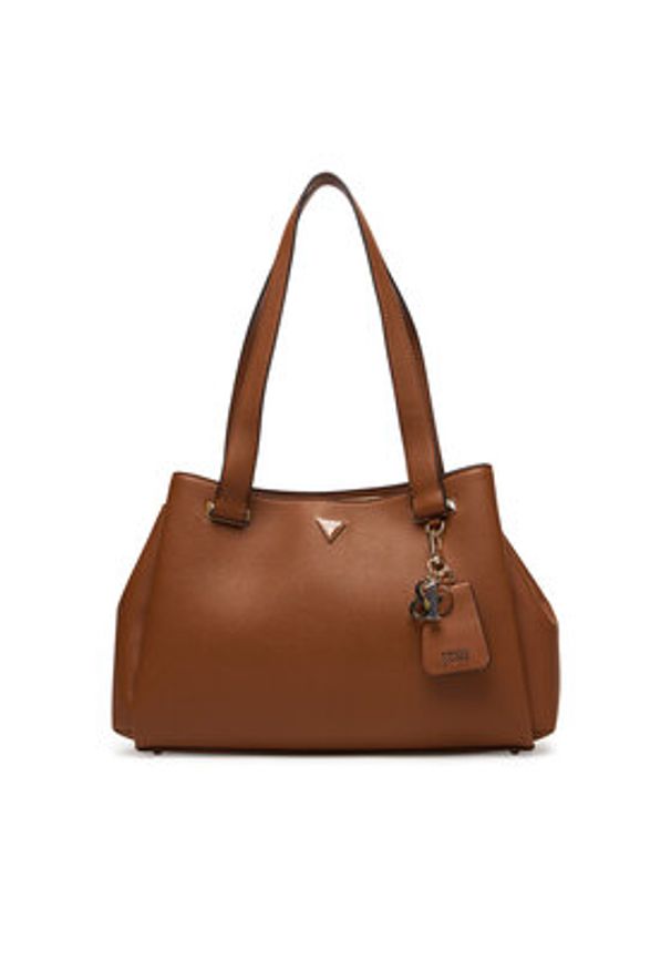 Guess Torebka Evie HWBG96 64220 Brązowy. Kolor: brązowy. Materiał: skórzane