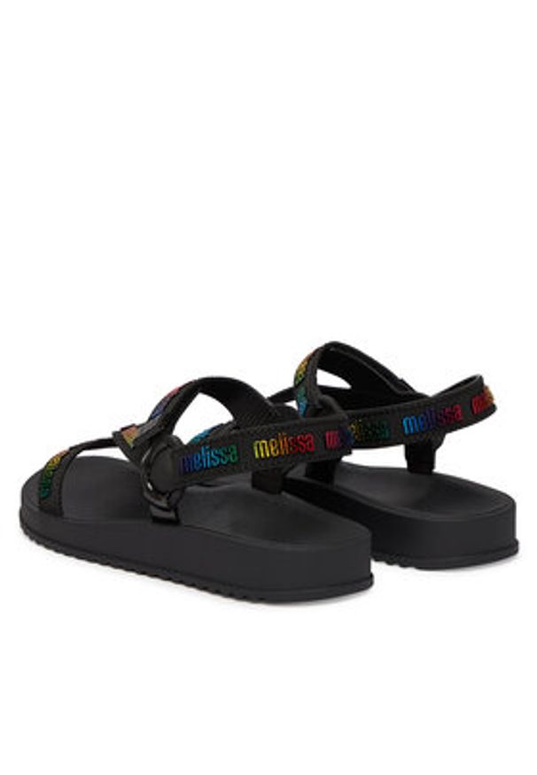 melissa - Melissa Sandały Stripes M Lover Ad 35963 Czarny. Kolor: czarny