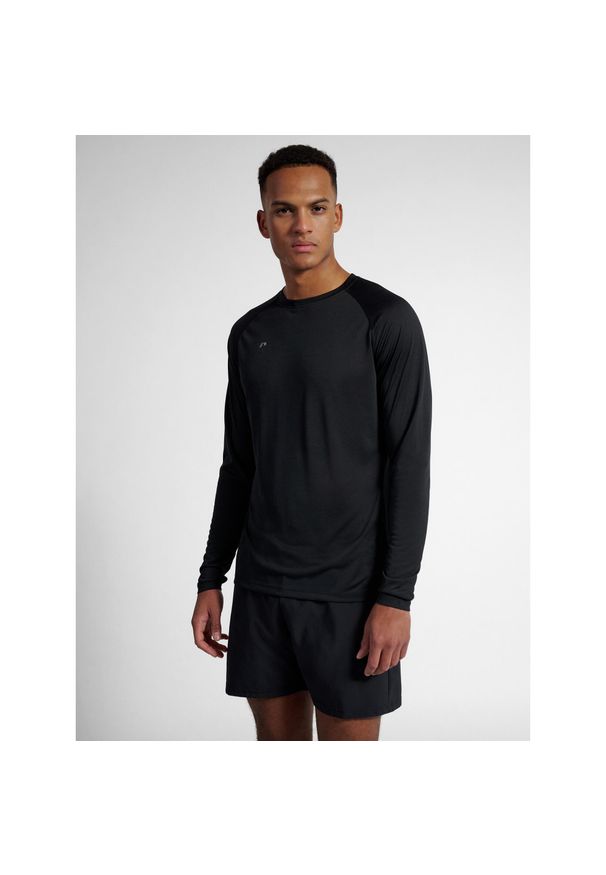 NewLine - Koszulka z długim rękawem Newline Beat. Kolor: czarny. Długość rękawa: długi rękaw. Długość: długie