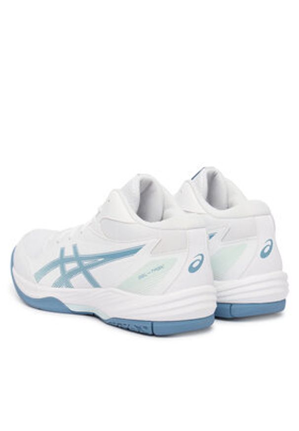 Asics Buty halowe Gel-Task Mt 4 1071A102 Biały. Kolor: biały. Materiał: skóra