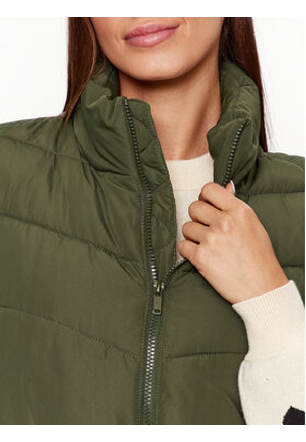 Noisy may - Noisy May Bezrękawnik Dalcon 27027287 Khaki Regular Fit. Kolor: brązowy. Materiał: syntetyk. Długość rękawa: bez rękawów