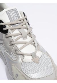 Big-Star - Sneakersy męskie z zamszowymi wstawkami szare NN174293 902. Kolor: szary. Materiał: zamsz #10