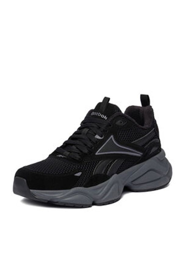 Reebok Sneakersy CEO-CHARGE AR30246MBBV Czarny. Kolor: czarny. Materiał: skóra, zamsz