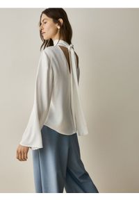 Reserved - Bluzka z wiskozy - złamana biel. Materiał: wiskoza #1