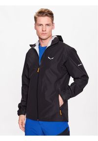 Salewa Kurtka przeciwdeszczowa Puez 28615 Czarny Regular Fit. Kolor: czarny. Materiał: syntetyk #1