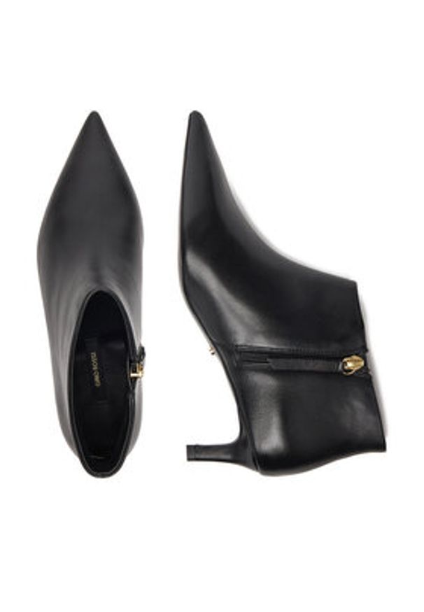 Gino Rossi Botki EO-SASHA-121973 Czarny. Kolor: czarny. Materiał: skóra