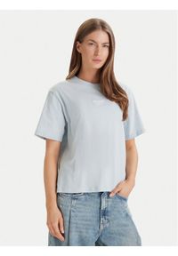 Reebok T-Shirt Suzie RK25505CCW Błękitny Relaxed Fit. Kolor: niebieski. Materiał: bawełna #1