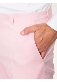 JOOP! Spodnie materiałowe 30036952 Różowy Slim Fit. Kolor: różowy. Materiał: materiał #2
