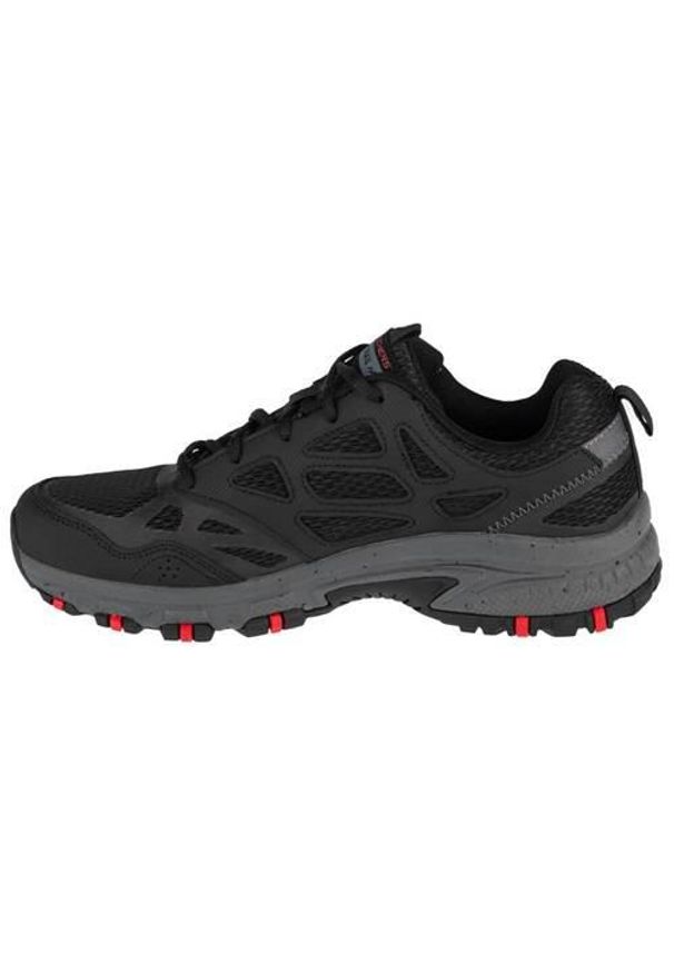 skechers - Buty trekkingowe męskie Skechers Hillcrest. Zapięcie: sznurówki. Kolor: czarny. Materiał: materiał, skóra. Szerokość cholewki: normalna. Sport: turystyka piesza