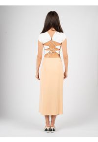 Patrizia Pepe Spódnica | 8G0346/J113 | Kobieta | Łososiowy. Okazja: na co dzień. Kolor: różowy. Materiał: acetat, poliamid, elastan. Długość: krótkie. Sezon: lato. Styl: casual, elegancki #4