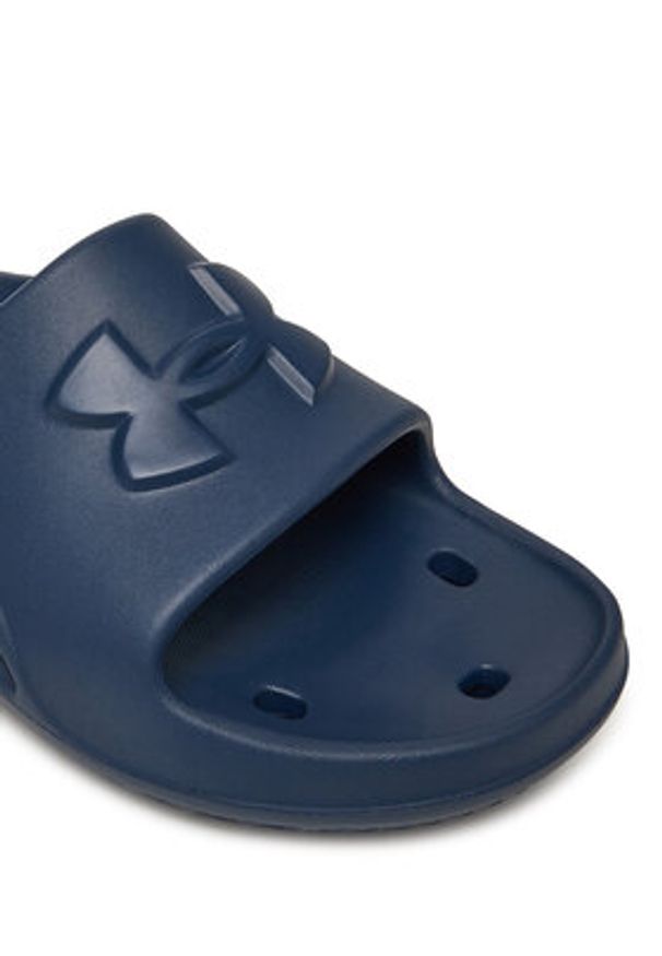 Under Armour Klapki UA M Locker V SL 3028094 Granatowy. Kolor: niebieski. Materiał: syntetyk