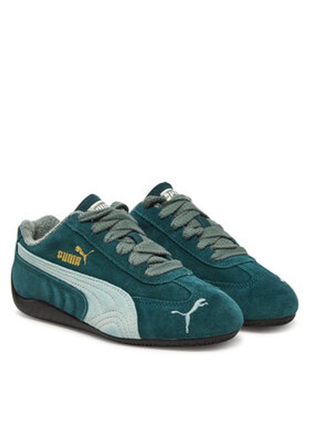 Puma Sneakersy Speedcat The NeverWorn V 401532 01 Zielony. Kolor: zielony. Materiał: zamsz, skóra