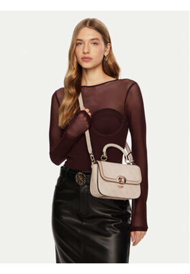 Guess Torebka HWSG95 40200 Różowy. Kolor: różowy. Materiał: skórzane