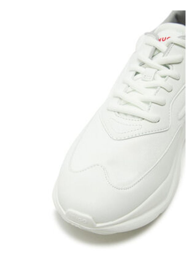 Hugo - HUGO Sneakersy Leon 50536960 Biały. Kolor: biały. Materiał: skóra