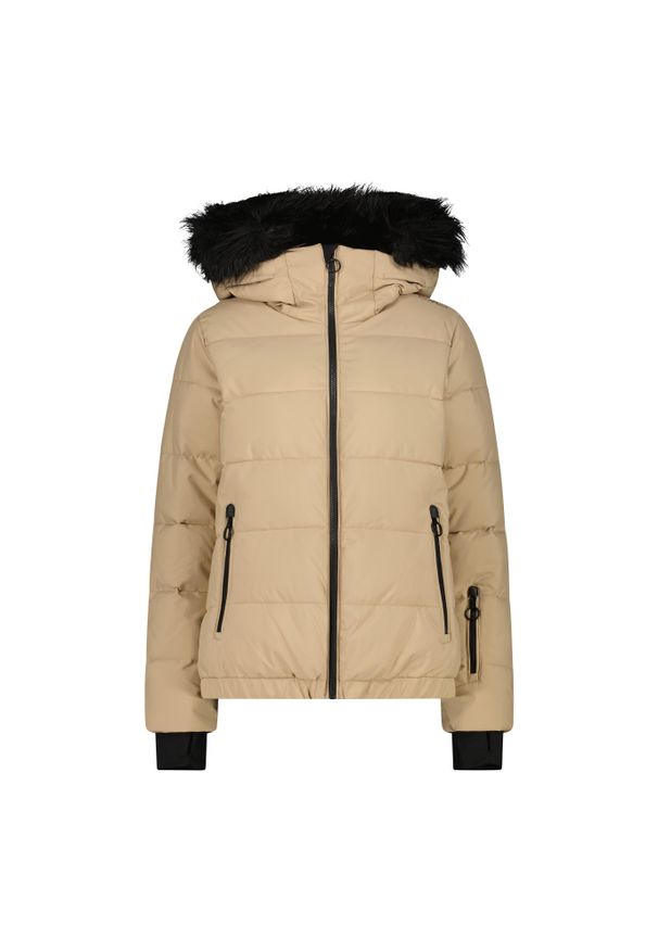 Kurtka narciarska damska CMP. Kolor: brązowy. Sezon: zima. Sport: narciarstwo