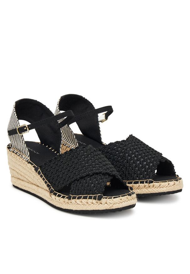 GANT - Espadryle Gant. Kolor: czarny