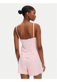 Juicy Couture Top Dream Of Vest JCLCT125505 Różowy Slim Fit. Kolor: różowy. Materiał: syntetyk