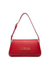 Love Moschino - LOVE MOSCHINO Torebka JC4058PP1NLO0500 Czerwony. Kolor: czerwony. Materiał: skórzane #1