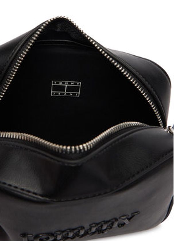 Tommy Jeans Torebka Tjw Must Camera Bag AW0AW18451 Czarny. Kolor: czarny. Materiał: skórzane