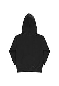 SG - Dziecięca Bluza Sportowa Unisex Kaptur Zamek. Kolor: czarny